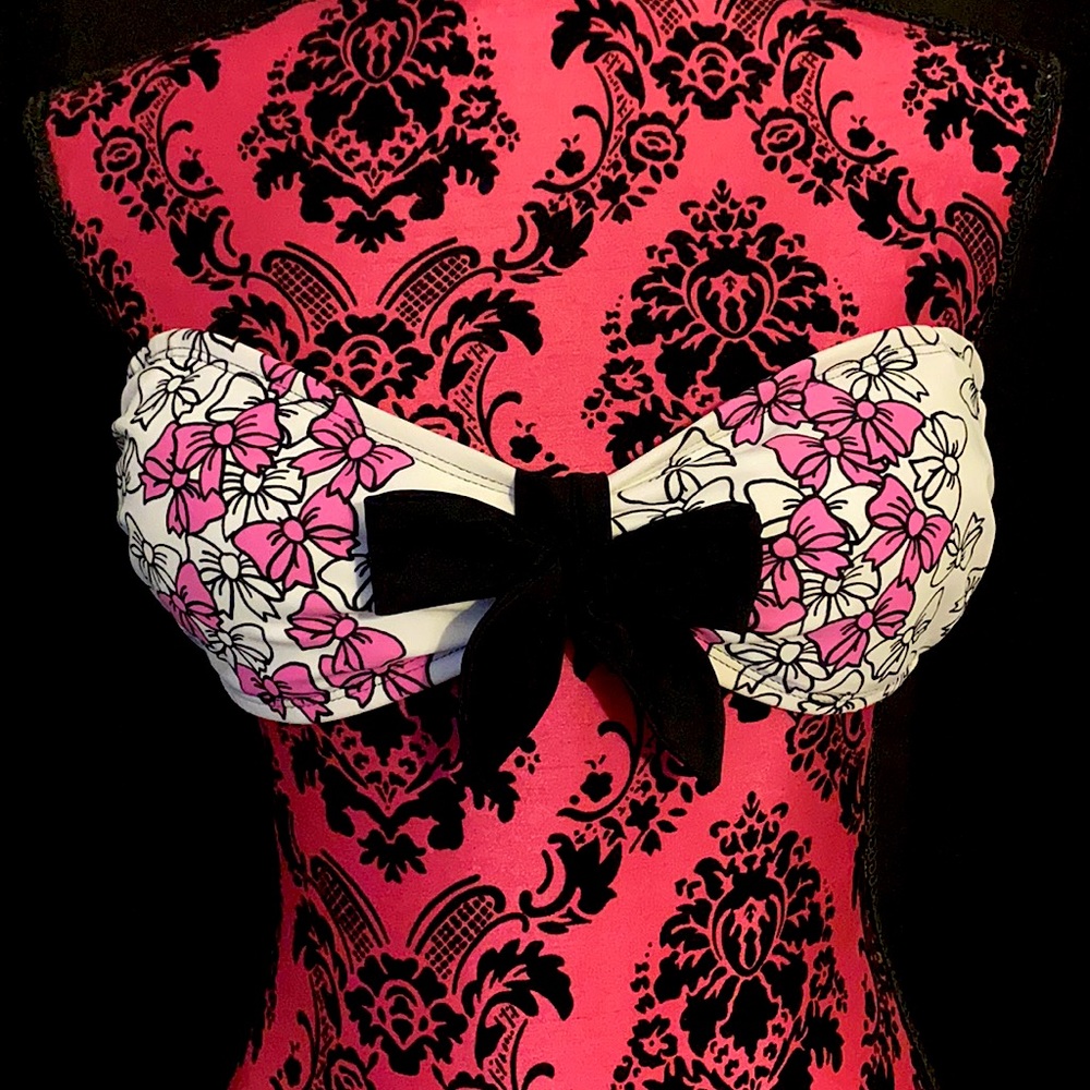 Xhilaration Bow Swimsuit Bikini Top